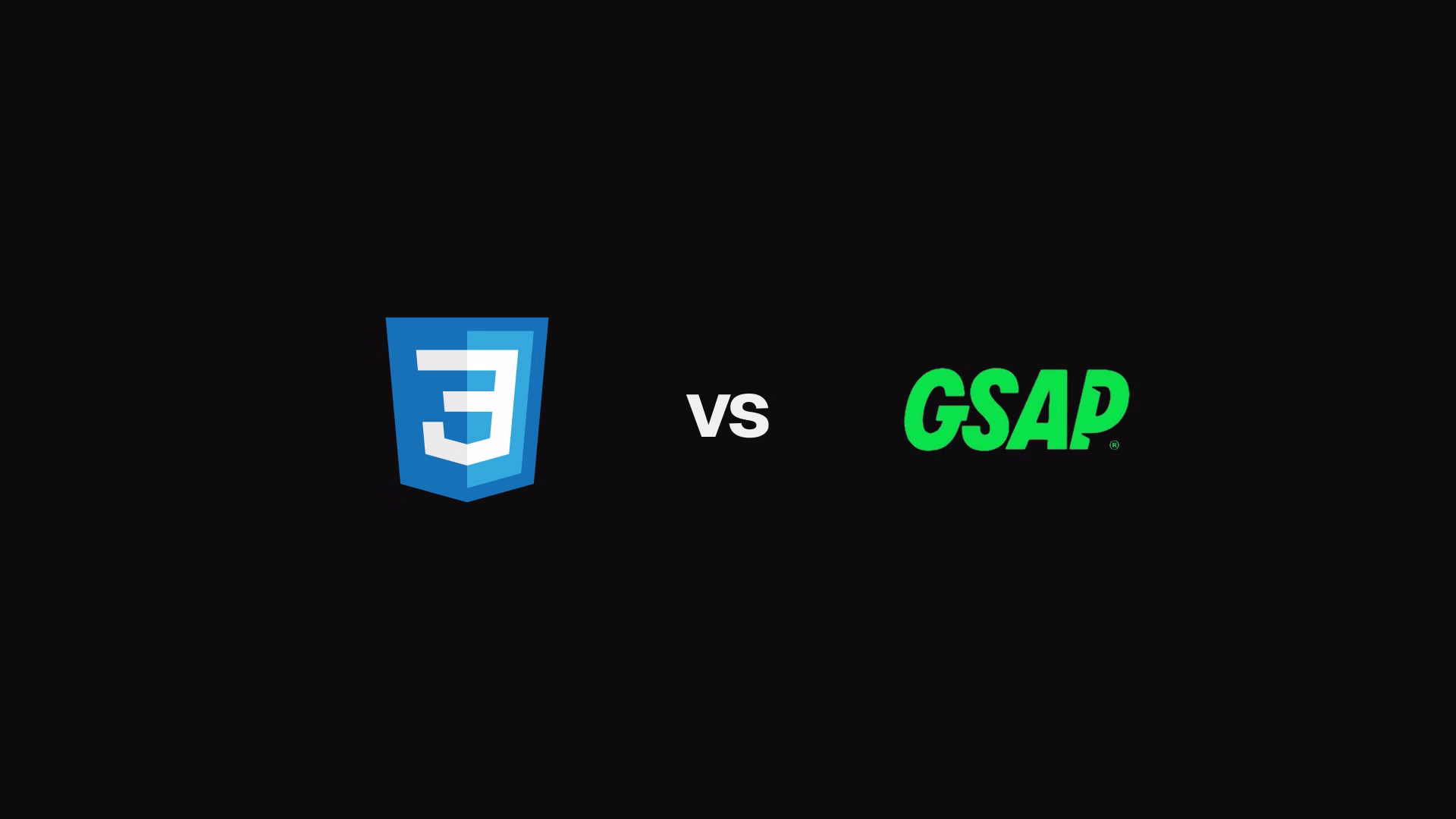 CSS animations vs GSAP comparison — when to use each for web animation in 2026