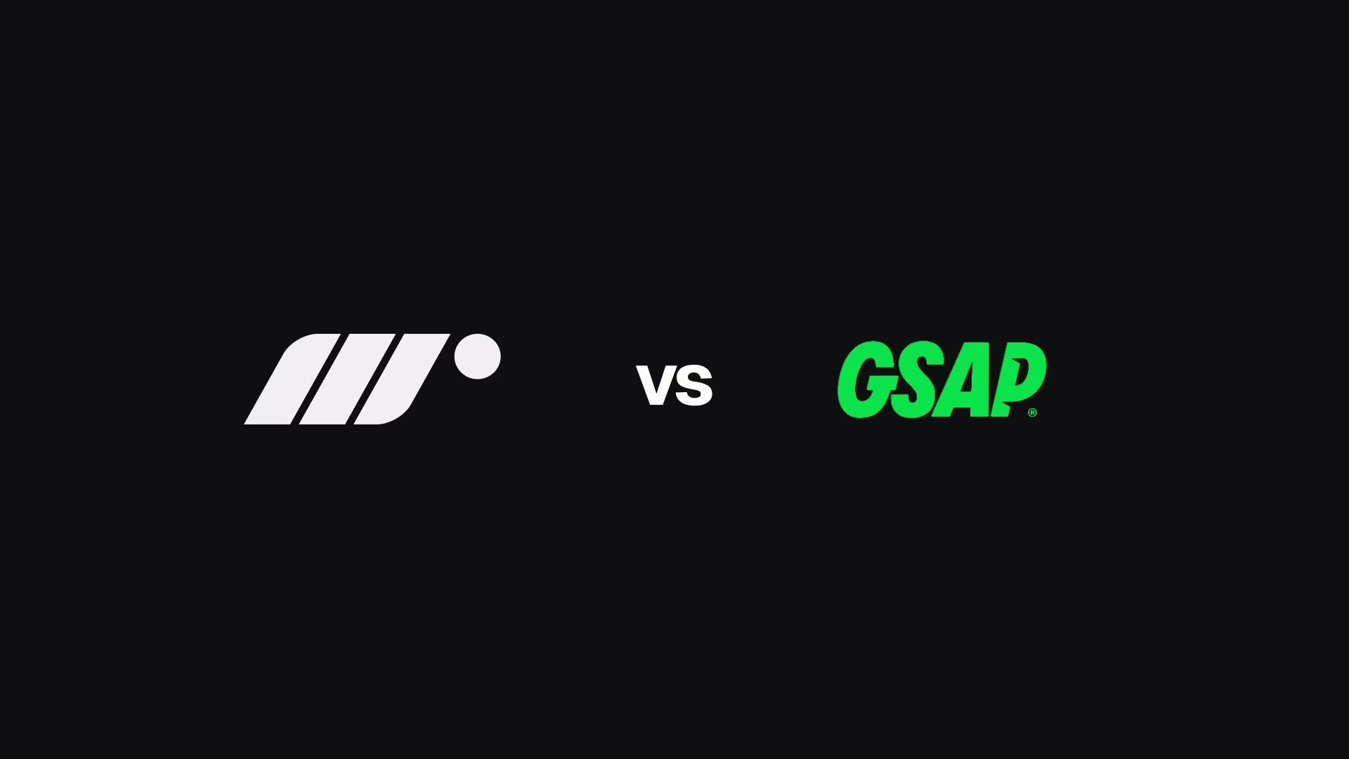 GSAP vs Framer Motion vs React Spring comparison for React animation libraries in 2026